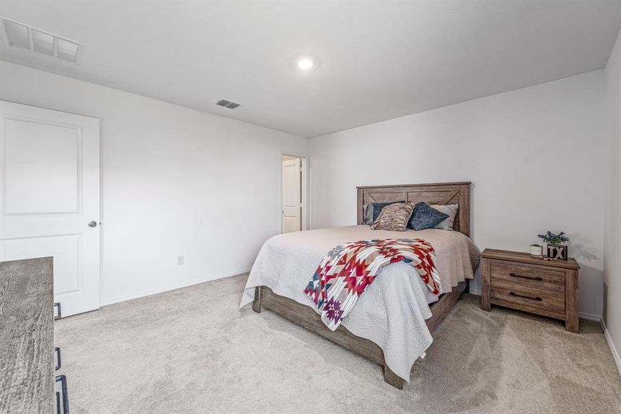 Furnished interior view inside a new home in South Oak Grove: Cottage Collection, Fort Worth (Image 23). Furnished interior view inside a new home in South Oak Grove: Cottage Collection, Fort Worth (Image 23).