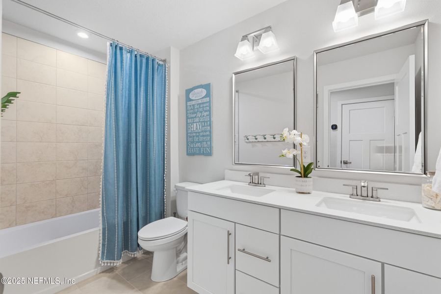 Furnished interior view inside a new home in Shearwater Townhomes, St. Augustine (Image 7).
