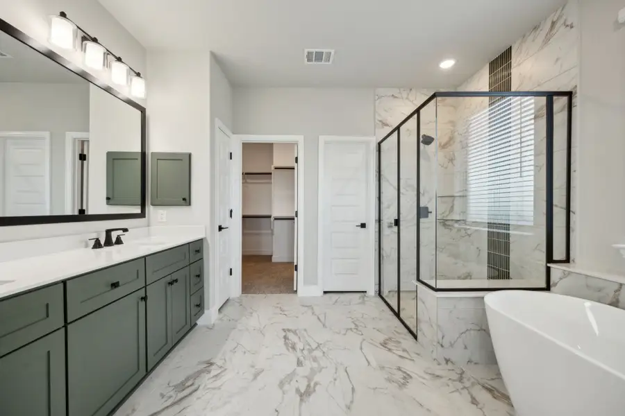 Furnished interior view inside a new home in Las Lomas, Forney (Image 6). Furnished interior view inside a new home in Las Lomas, Forney (Image 6).