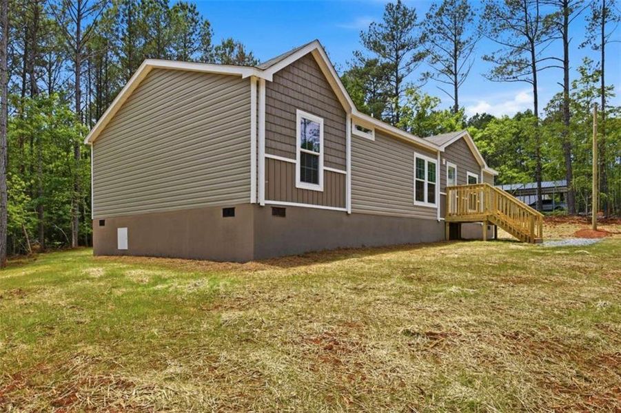 Exterior details and patio area of a home in , Eatonton (Image 19). Exterior details and patio area of a home in , Eatonton (Image 19).