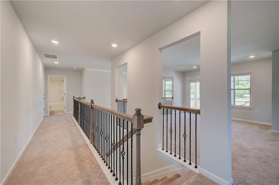Spacious, unfurnished interior of a new home in Grandview at Millers Mill, Stockbridge (Image 17). Spacious, unfurnished interior of a new home in Grandview at Millers Mill, Stockbridge (Image 17).