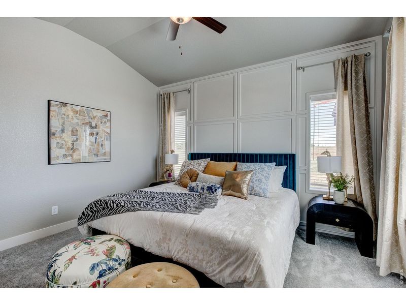 Furnished interior view inside a new home in , Timnath (Image 9).