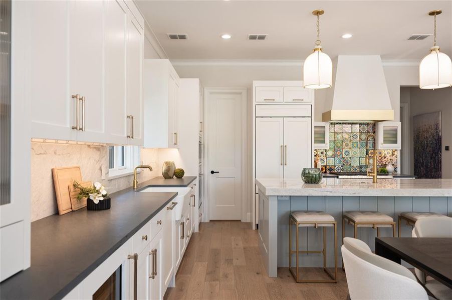 Furnished interior view inside a new home in , Flower Mound (Image 23).