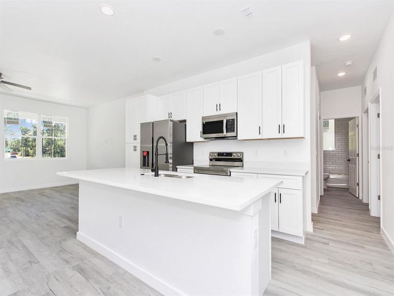 Furnished interior view inside a new home in , Sebring (Image 4).