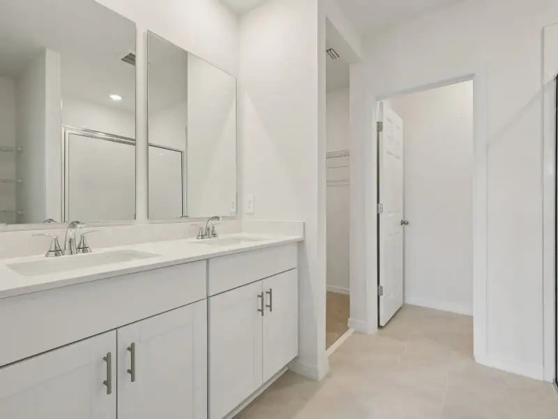 Furnished interior view inside a new home in Villamar - Signature Series, Winter Haven (Image 5).