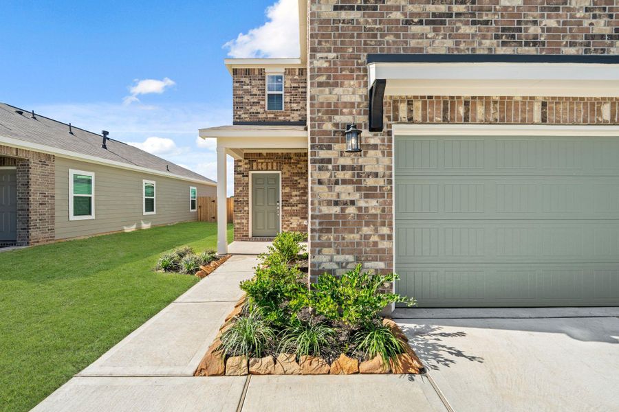Exterior details and patio area of a home in Laurel Farms, Brookshire (Image 22). Exterior details and patio area of a home in Laurel Farms, Brookshire (Image 22).