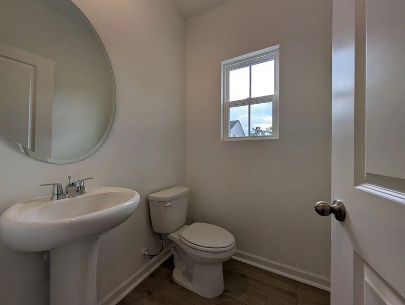 Furnished interior view inside a new home in Towns at The Point, Rolesville (Image 3).
