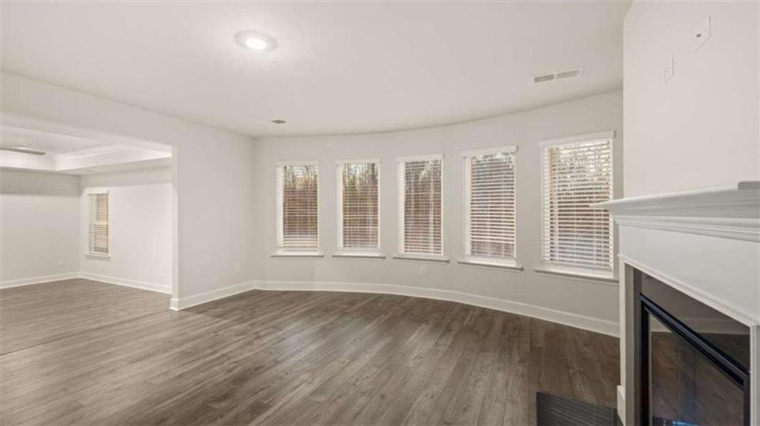 Spacious, unfurnished interior of a new home in The Gates at Pates Creek, Hampton (Image 26). Spacious, unfurnished interior of a new home in The Gates at Pates Creek, Hampton (Image 26).