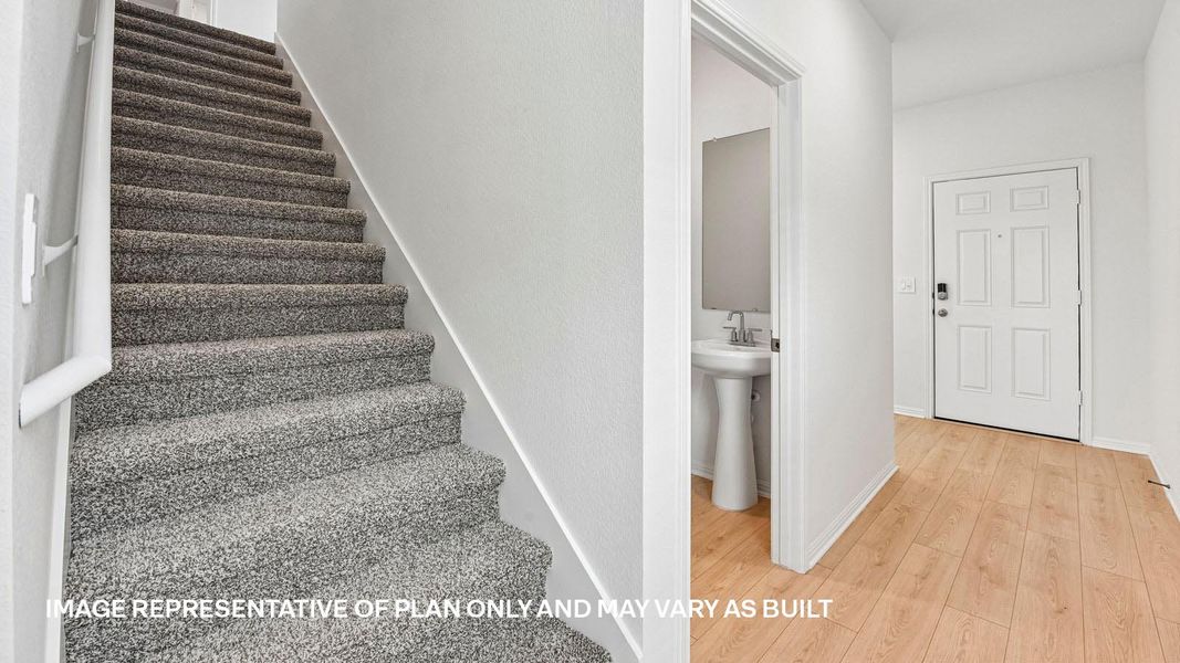 Spacious, unfurnished interior of a new home in Carillon, Manor (Image 15).