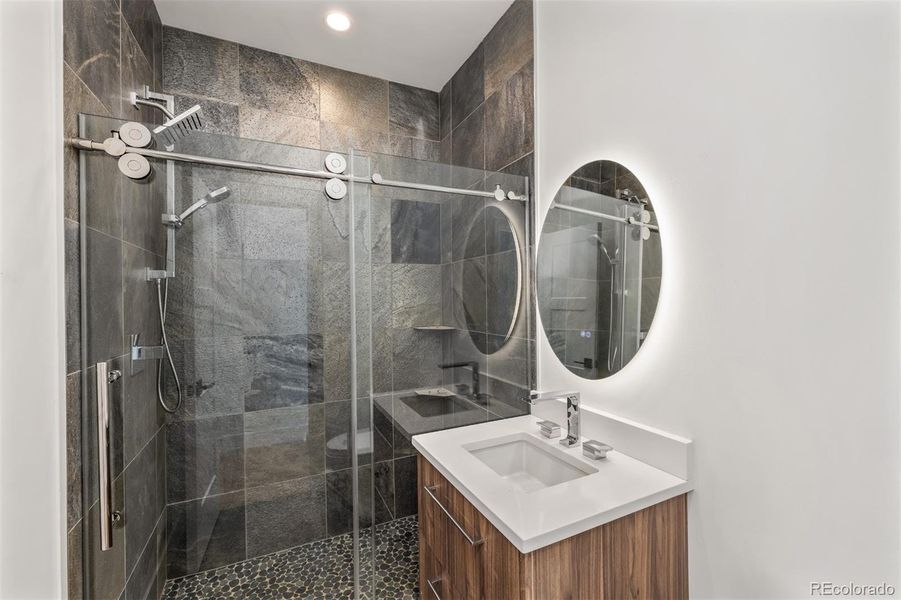 Furnished interior view inside a new home in , Silverthorne (Image 12).