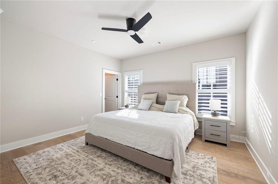 Furnished interior view inside a new home in , Marietta (Image 10).