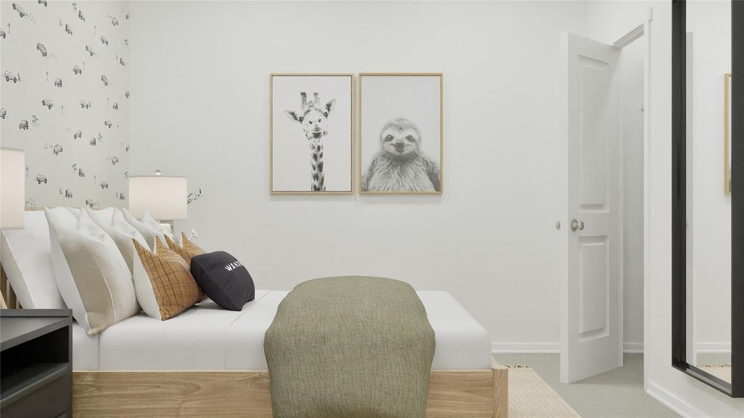 Furnished interior view inside a new home in Anniston, Katy (Image 24).