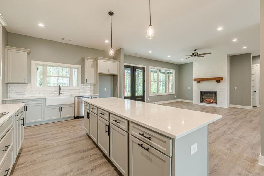 Furnished interior view inside a new home in , Bremen (Image 10).