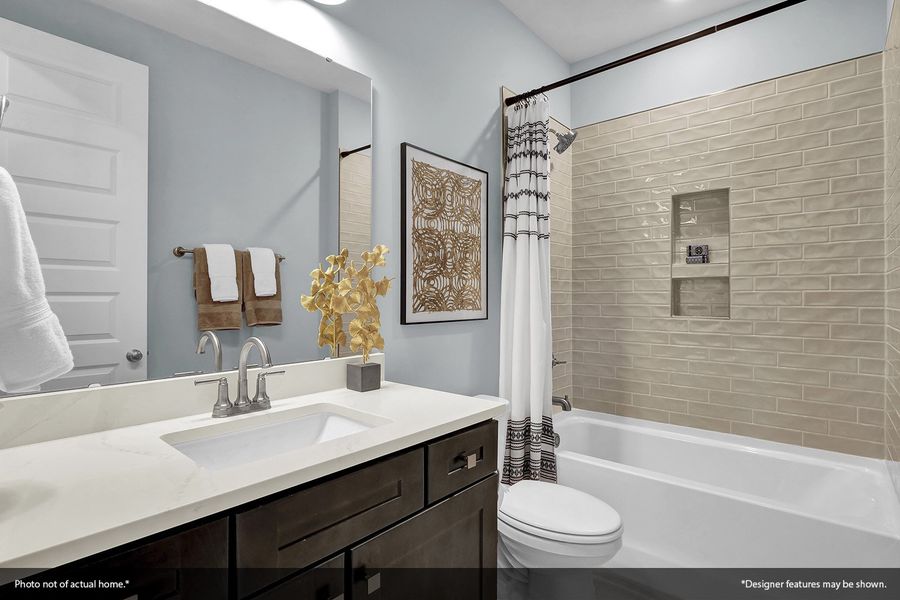 Furnished interior view inside a new home in Hewing Farms, Summerville (Image 20).