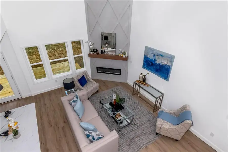 Furnished interior view inside a new home in , Atlanta (Image 5).