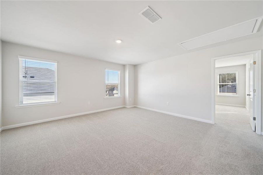 Spacious, unfurnished interior of a new home in Parkside at Grayson, Grayson (Image 19).