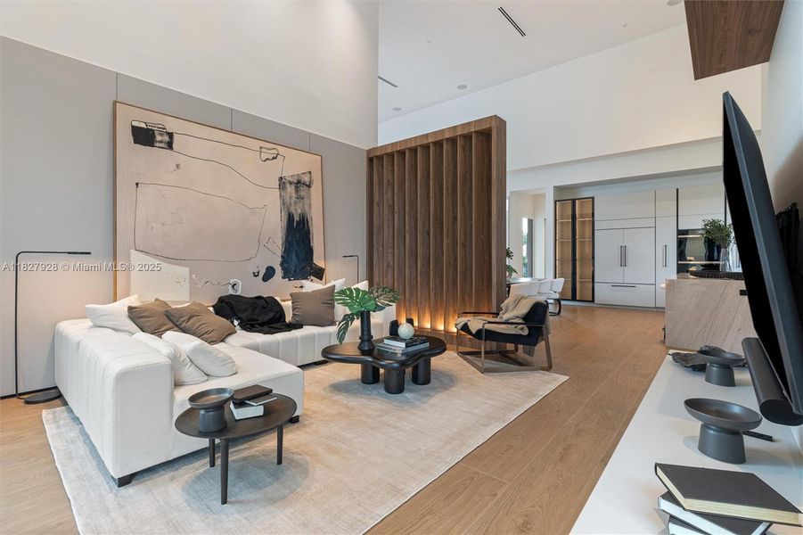 Furnished interior view inside a new home in , Davie (Image 75).