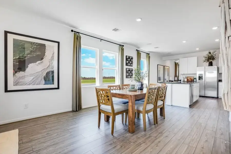 Furnished interior view inside a new home in Trillium, Richmond (Image 8).
