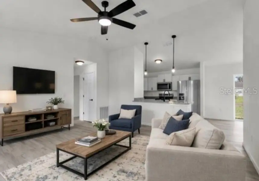 Furnished interior view inside a new home in , Ocala (Image 12).