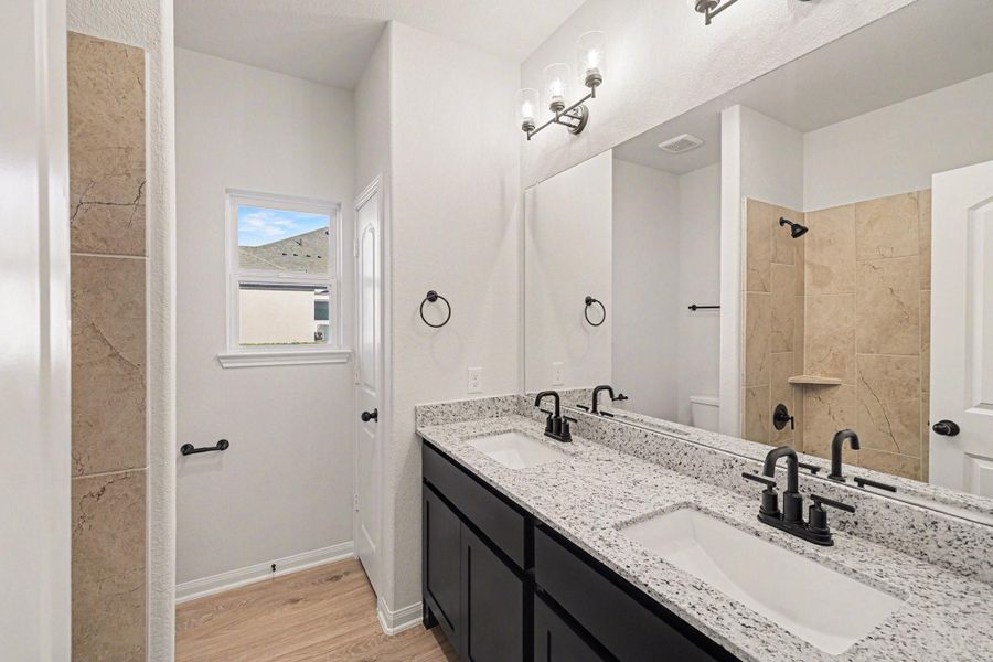 Furnished interior view inside a new home in Rose Hill Estates, Willis (Image 14).