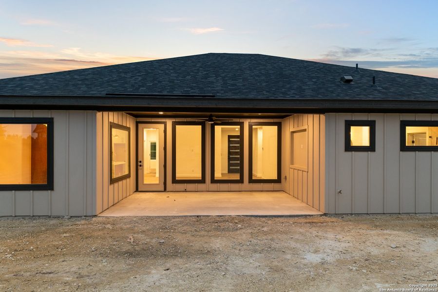 Exterior details and patio area of a home in , San Antonio (Image 23).