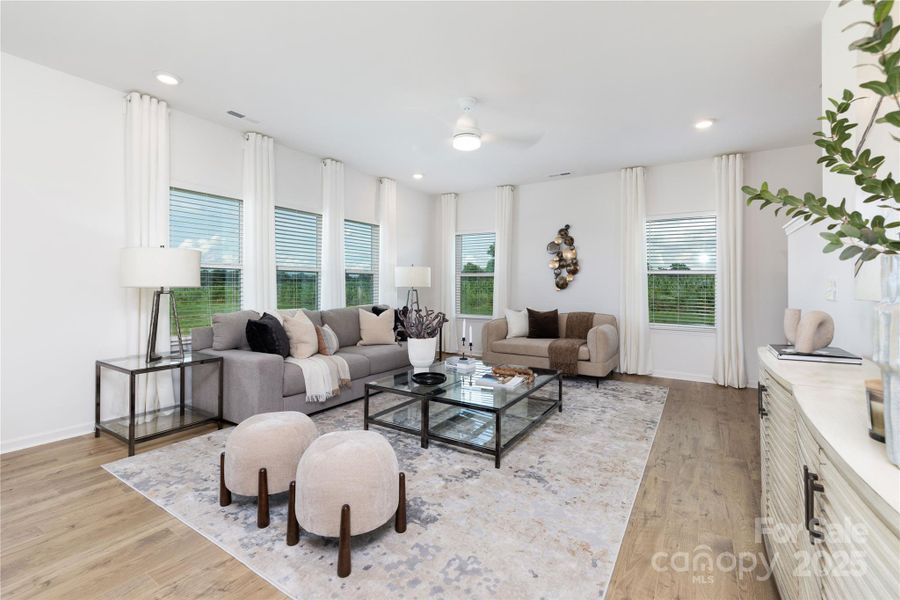 Furnished interior view inside a new home in , New London (Image 11).