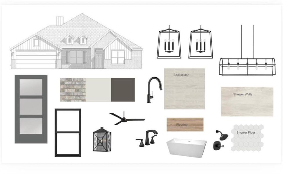 Sample of building materials used in homes in , Abilene (Image 3).