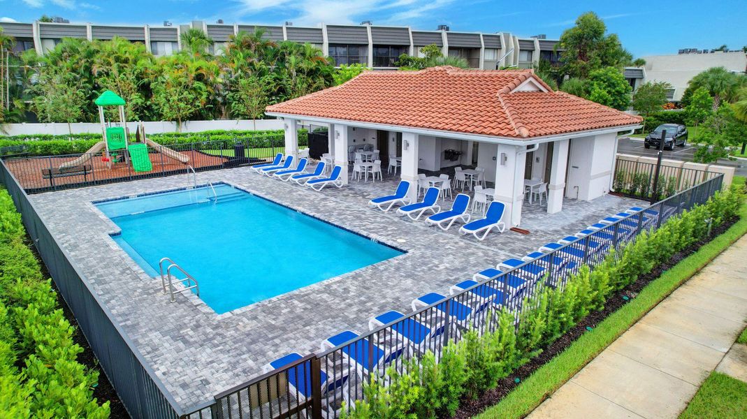 Gorgeous community pool 55