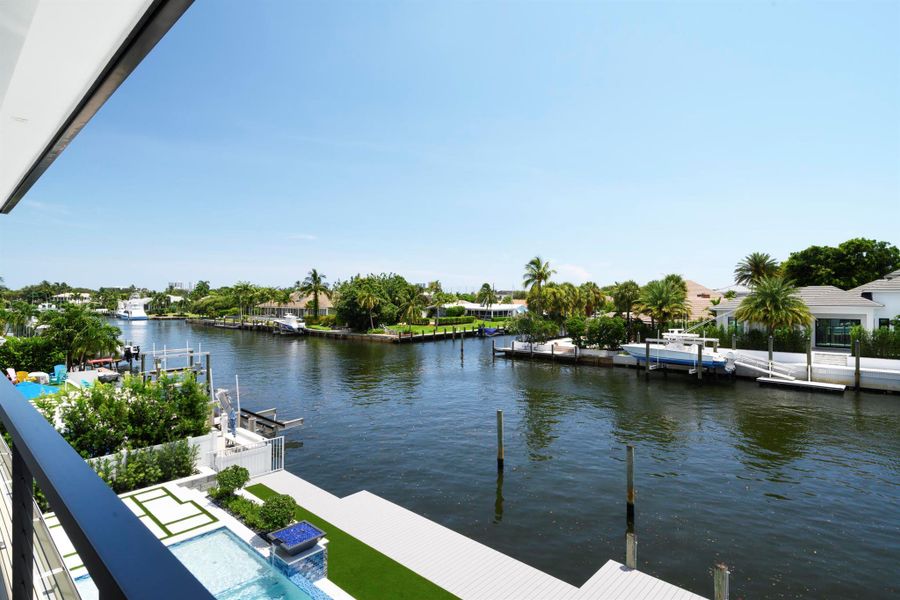 Furnished interior view inside a new home in , North Palm Beach (Image 27).
