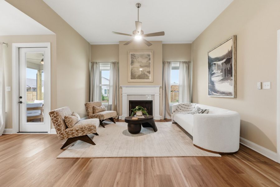 Furnished interior view inside a new home in Storyvale, Hixson (Image 10).