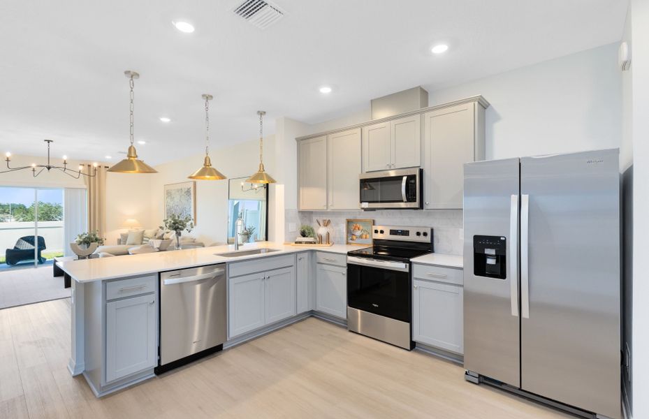 Furnished interior view inside a new home in Hartford Terrace, Davenport (Image 7).
