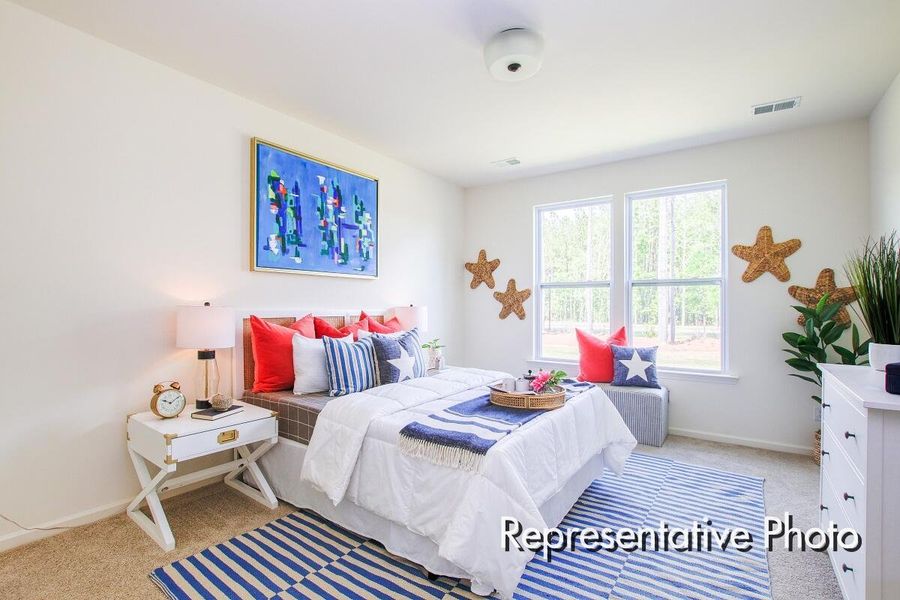 Furnished interior view inside a new home in , Ravenel (Image 27).