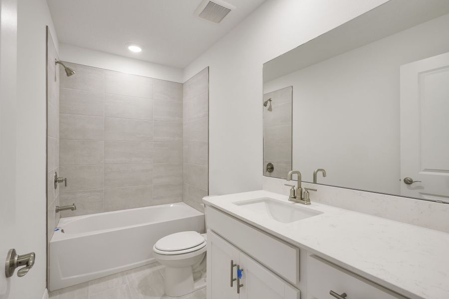 Furnished interior view inside a new home in Towns at Riverwalk, Sanford (Image 11).