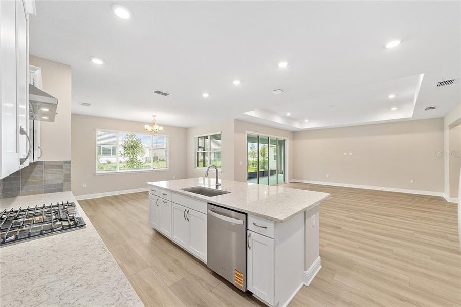 Furnished interior view inside a new home in , Ocala (Image 9).
