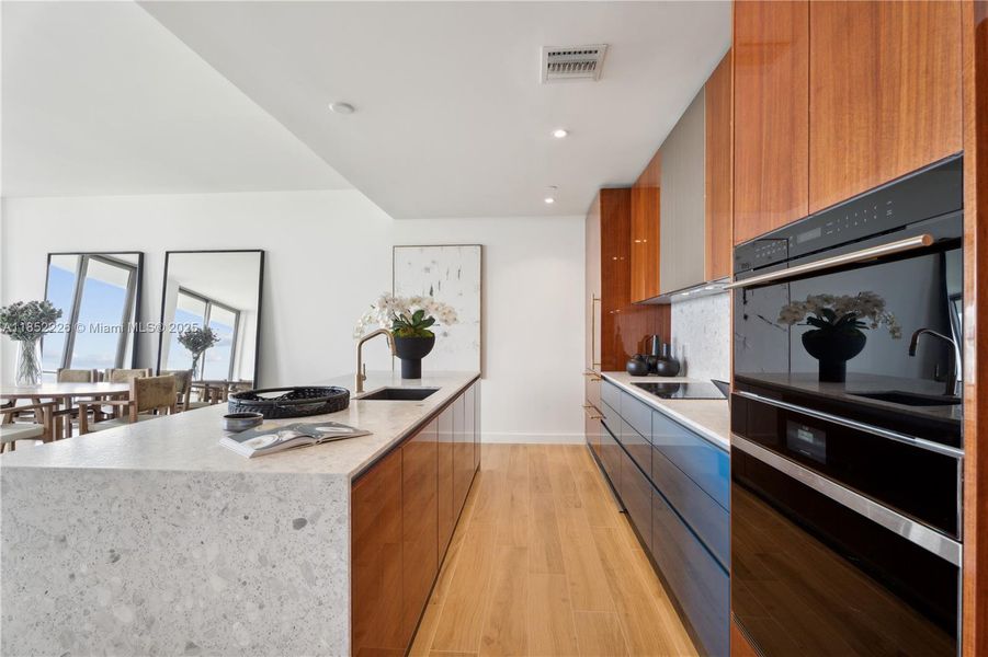 Furnished interior view inside a new home in , Miami (Image 12).