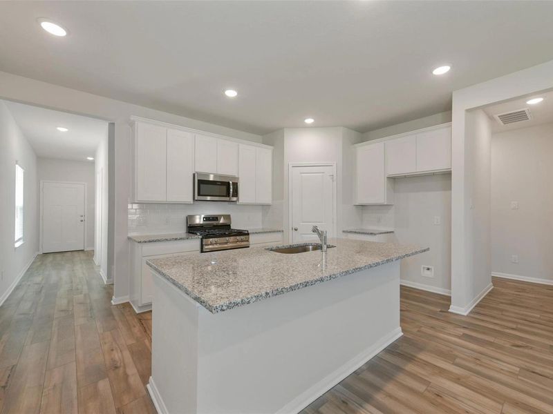 Furnished interior view inside a new home in The Villages at WestPointe, Dayton (Image 7).