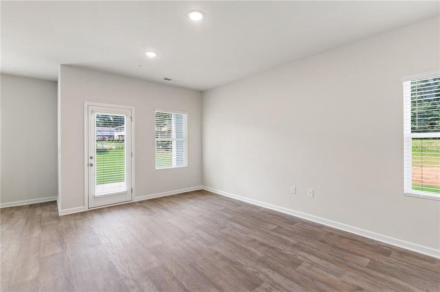 Spacious, unfurnished interior of a new home in Carolina, Palmetto (Image 16). Spacious, unfurnished interior of a new home in Carolina, Palmetto (Image 16).