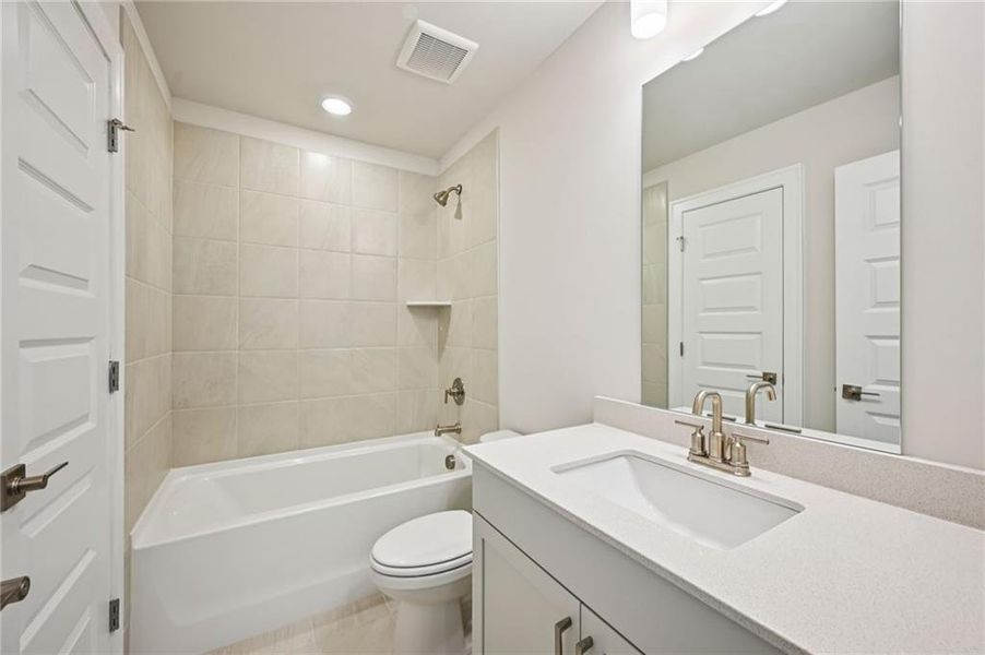 Furnished interior view inside a new home in Hemingway - Reserve Series, Cumming (Image 9).