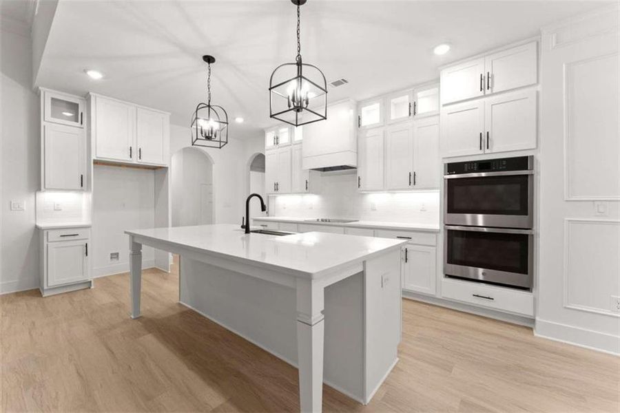Furnished interior view inside a new home in , Maysville (Image 9).