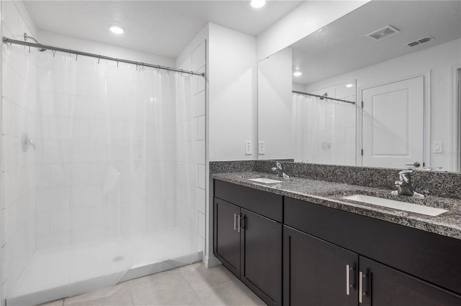 Furnished interior view inside a new home in Wind Meadows South, Bartow (Image 15).