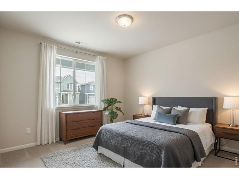 Furnished interior view inside a new home in Trevenna, Windsor (Image 8).