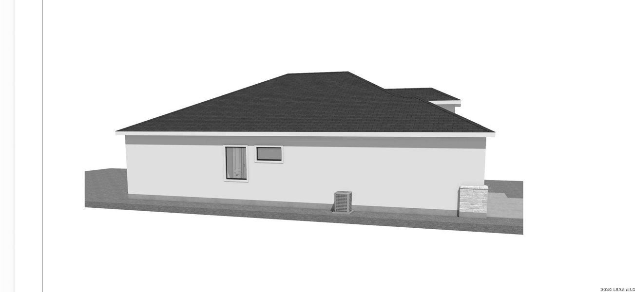 Exterior rendering of this home design in , San Antonio, TX (Image 4). Exterior rendering of this home design in , San Antonio, TX (Image 4).
