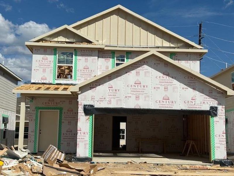 In-progress construction of a new home in Lakes at Black Oak, Magnolia, TX (Image 17). In-progress construction of a new home in Lakes at Black Oak, Magnolia, TX (Image 17).