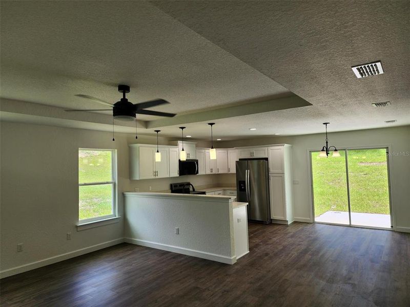 Furnished interior view inside a new home in , Dunnellon (Image 4).