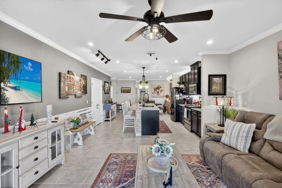 Furnished interior view inside a new home in , Port St. Lucie (Image 16). Furnished interior view inside a new home in , Port St. Lucie (Image 16).