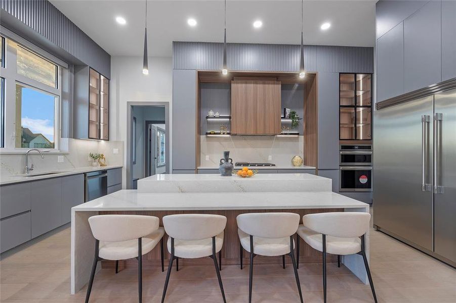 Furnished interior view inside a new home in , Heath (Image 12).