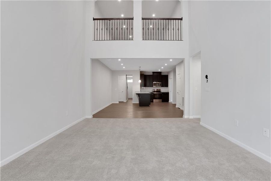 Furnished interior view inside a new home in Newberry 55+, McDonough (Image 3).