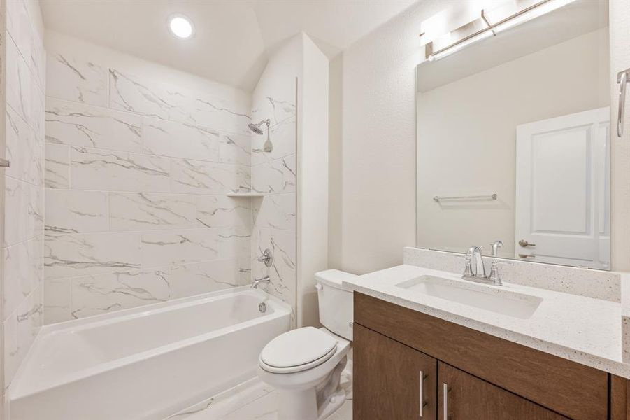 Furnished interior view inside a new home in Godley Ranch Elements, Godley (Image 11). Furnished interior view inside a new home in Godley Ranch Elements, Godley (Image 11).