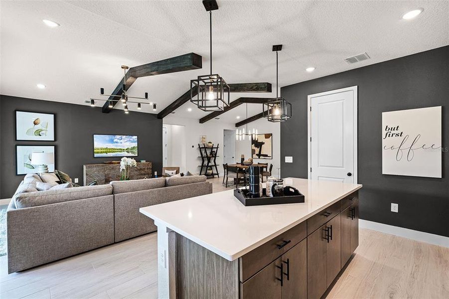 Furnished interior view inside a new home in Eden Crest, Apopka (Image 11). Furnished interior view inside a new home in Eden Crest, Apopka (Image 11).