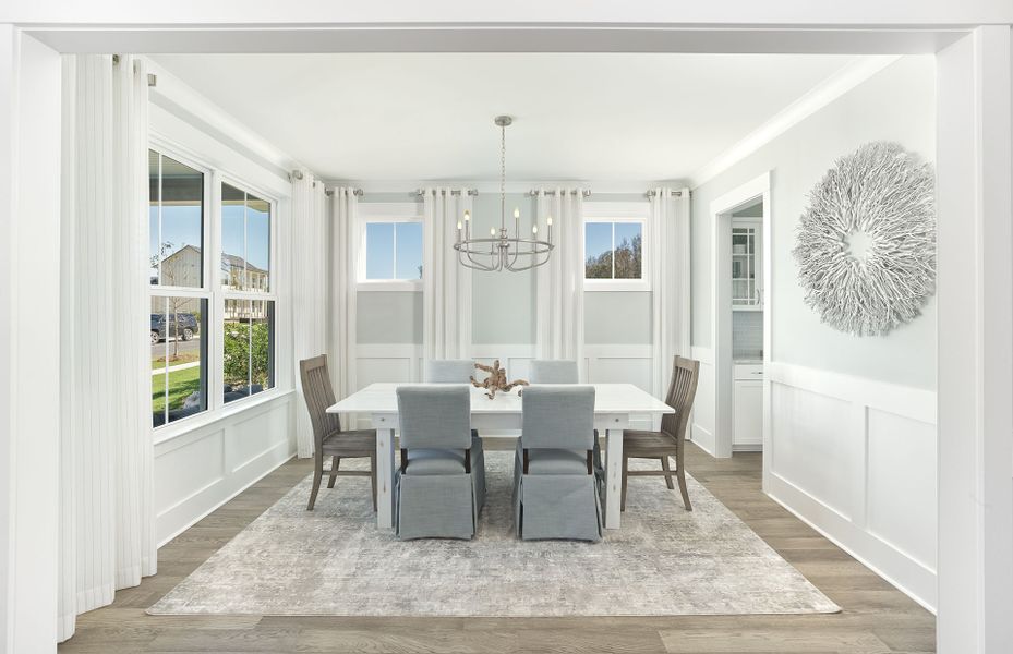 Representative furnished interior of a home built from the Northridge by Pulte Homes in Point Hope, Charleston (Image 15). Representative furnished interior of a home built from the Northridge by Pulte Homes in Point Hope, Charleston (Image 15).